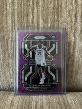 2021-22 Prizm DAY'RON SHARPE #281 Base PURPLE WAVE PRIZM SP Rookie RC Nets