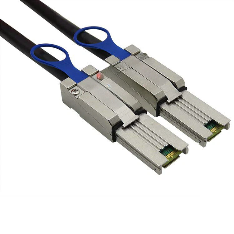 External Mini SFF-8088 SAS 26P to SFF-8088 Minisas 26P Cable 1m for Server - Image 4 of 4