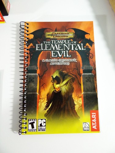 The Temple of Elemental Evil Dungeon and Dragons Small Box Complete Atari 2003 - Picture 7 of 7