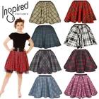 GIRLS Burns Night TARTAN Skirt Costume Skirt Highland DANCE Hogmanay School Rock