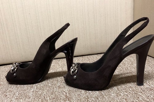 "NEXT"", zapatos de mujer talla 7, usados, color marrón oscuro, buen estado - Imagen 5 de 12