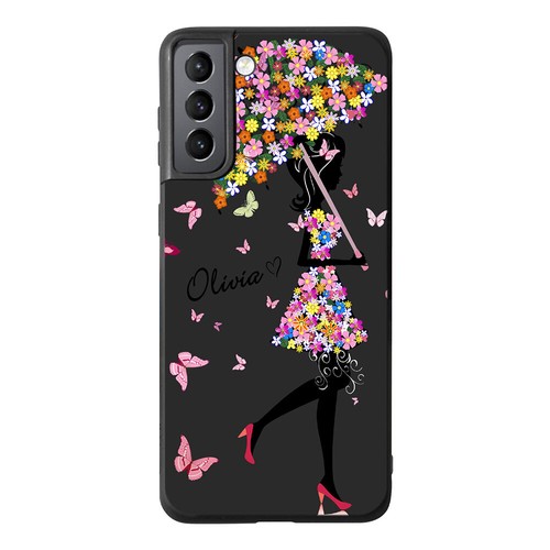 Girls Custom Case For Samsung Galaxy S25 Ultra S23 S24 Soft Silicone Phone Cover - Picture 4 of 44