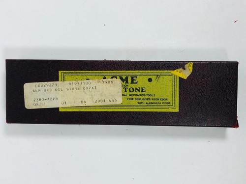 Vintage ACME Combination Oil Stone