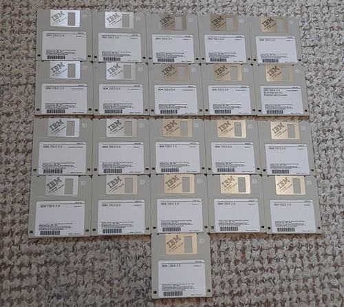 IBM OS/2 2.0 Disketten 1992 - Photo 2/7