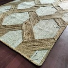 Jute Hand Braided Area Rug Modern Bohemian Decor Rug Living Room Rug 6x9 ft