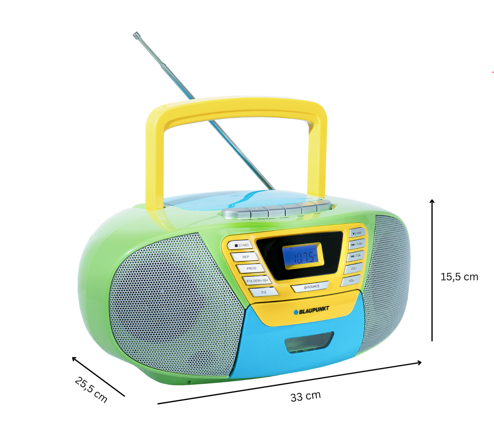 Blaupunkt BOOMBOX MIT CD PLAYER FÜR KINDER B 120 Bluetooth USB