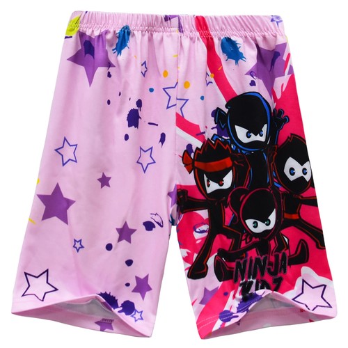 Cosplay NINJA KIDZ Costume Kids Short-sleeved Shorts Thin Cotton Pajamas unisex - Picture 6 of 31