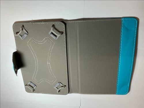 Light Blue Android Logo Folder Case for Archos Arnova 7" Android Tablet PC 7H - Picture 3 of 8