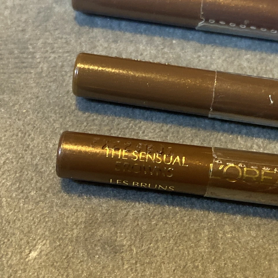 L'Oreal Rouge Pulp Anti-Feathering Lipliner SET OF 3 The Sensual Browns Loreal - Image 4 of 4