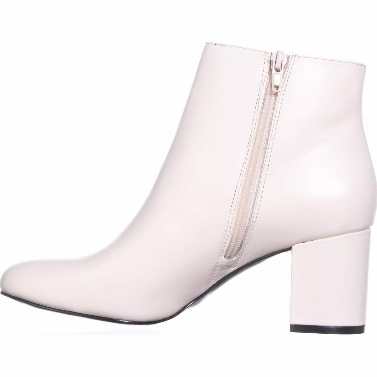 INC International Concepts Womens Floriann Leather, Eggshell Cream, Size 8.0 FY9 INC International Concepts Womens Floriann Leather, Eggshell Cream, Size 8.0 FY9