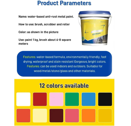 Forubom Rust Paint, Forubom Rust Converter, Forubom Rust Remover Multi Purpose - Picture 6 of 31