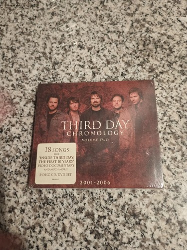 THIRD DAY CHRONOLOGY VOLUME TWO 2001-2006 CD DVD BRAND NEW SEALED - Picture 1 of 2