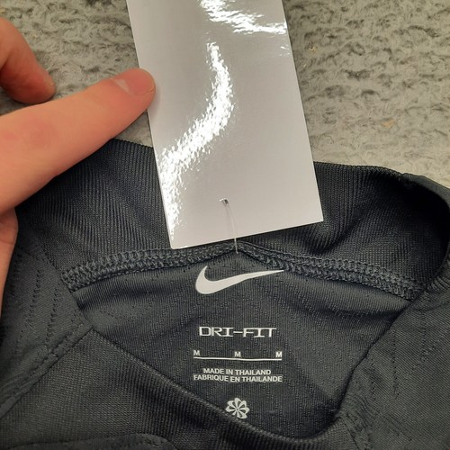 Nike ADV Vapor Knit Soccer Shirt Black Youth Medium Dri Fit Vaporknit Boys Kids - Picture 6 of 7