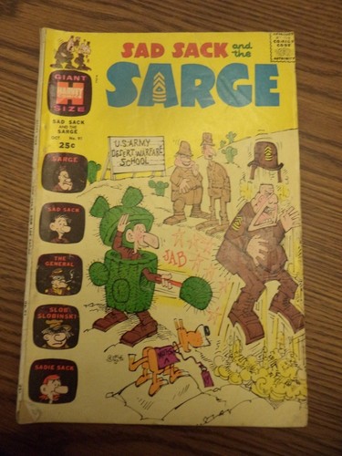 2 cómics de Harvey Sad Sack And The Sarge #91 & Richie Rich 37 1971 - Imagen 4 de 12
