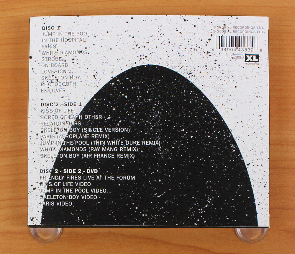 Friendly Fires - Friendly Fires CD (Japan 2009 XL Recordings Friendly Fires - Friendly Fires CD (Japan 2009 XL Recordings