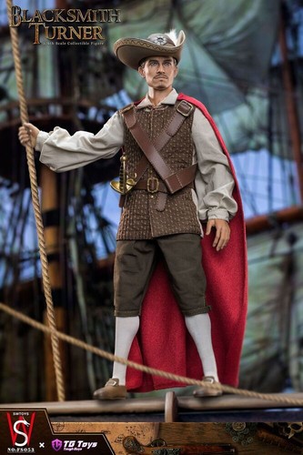 Pre-order SWTOYS×TGToys FS053 1/6 Pirates of the Caribbean Turner Action Figure - Picture 15 of 18
