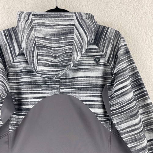Marmot Gray Muse Full Zip Hooded Jacket Womens Long Sleeve Lightweight Size L - Picture 15 of 18