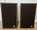 New ListingParallax Vintage Pair of 2-Way Speakers Wooden Cabinets Tested