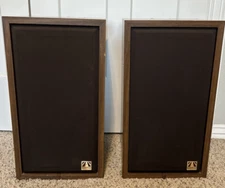 Parallax Vintage Pair of 2-Way Speakers Wooden Cabinets Tested