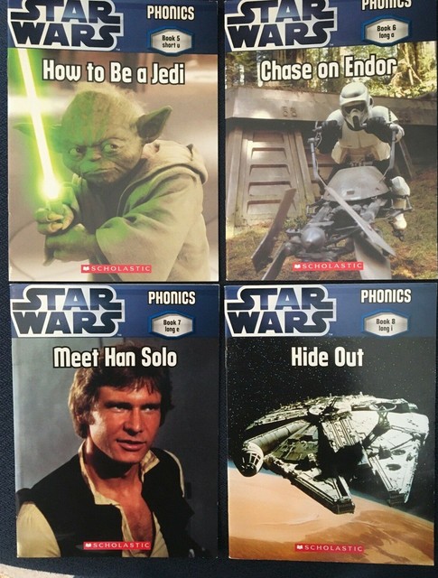 Star Wars Phonics Set 10 Books / 2 Workbooks - Scholastic Paperbacks ~ Free S&H | eBay