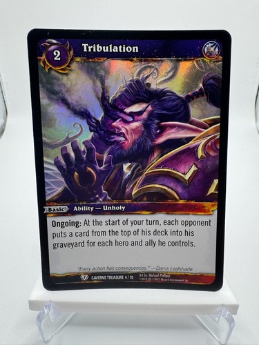 Juego de cartas coleccionables World of Warcraft Caverns of Time Treasure Set individuales - tú eliges - Imagen 6 de 72