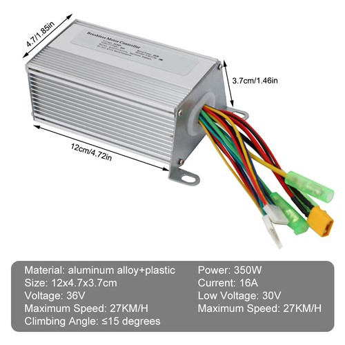 For Xiaomi M365 Scooter 36V 350W Brushless DC Motor Speed Controller 27km/h - Picture 6 of 17
