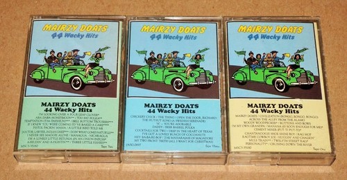Three (3) Cassettes - Mairzy Doats - 44 Wacky Hits - Picture 1 of 6