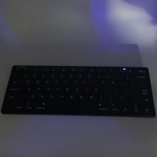 Arteck Keyboard HB098 Universal Bluetooth AAA Battery Operated Black - Tested - Picture 9 of 9