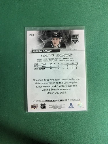2022-23 Upper Deck Series 1 & 2 Young Guns Base & Canvas *Pick From List* - Picture 87 of 179