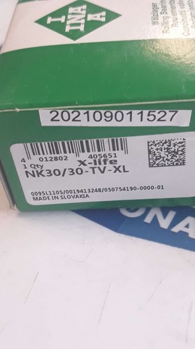 Rodamiento de agujas INA NK 30 30 TV XL X LIFE - Imagen 8 de 8