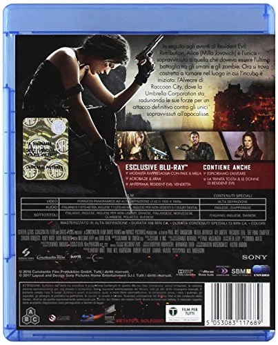 Resident Evil: The Final Chapter (Blu-Ray) Sony Pictures - Image 2 of 2