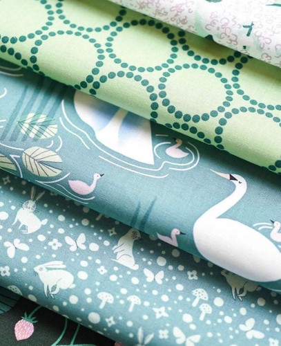 Love Letter Fat Quarter Bundle by Lizzy House for Moda Fabrics 37120AB - Picture 4 of 7