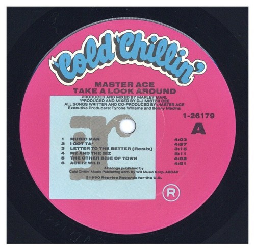 Master Ace - Take A Look Around '90 LP US ORG!EX/EX+ - Picture 5 of 5