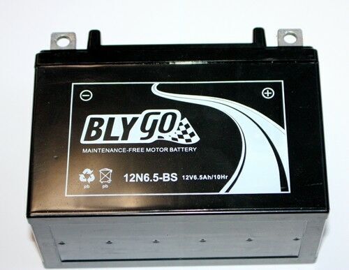 12N6.5-BS 12V 6.5AH Battery PIT PRO DIRT QUAD BIKE ATV BUGGY SCOOTER MOTORCYCLE - Picture 4 of 7