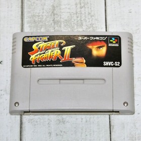 SFC Street Fighter 2 Super Famicom The World Warrior NTSC-J Beautiful Condition