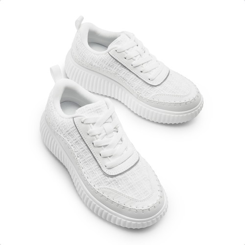 Girls Fashion Sneakers Retro Braided Casual Shoes Lace up School Walking Shoes - Bild 7 von 12