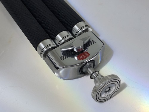 RARE Vintage Bilura Biloret 2017 Tower Camera Tripod 10-45” Aluminum 1.25 Lbs. - Picture 3 of 7
