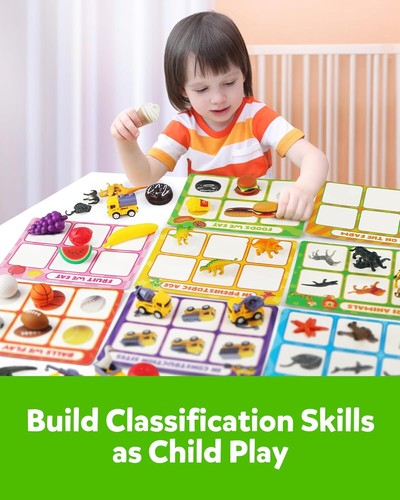 Sorting Toy matching for Toddler Montessori Game Educational Learning Gift toy. - Picture 5 of 6