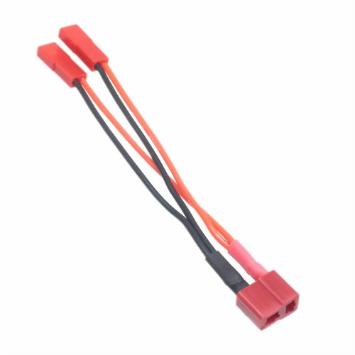 Deans T-Stecker Buchse auf JST Stecker Adapter 20awg 10cm RC FPV Quadrocopter - Bild 2 von 6