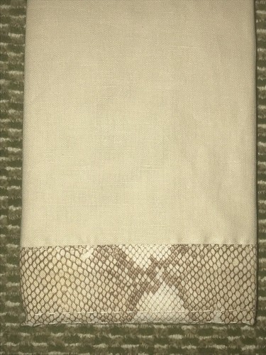 NWT $185 Ralph Lauren Great Sands Sellek Python Standard Pillow Sham - Picture 3 of 5