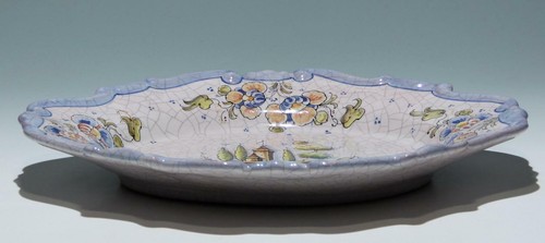 Majolika Wandteller - Lufeco - Spanien - 36,5 x 29 cm - Bild 4 von 4