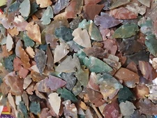 Flint Stone Handcrafted Arrow Head Native Natural Flint Bird Stone lot of 35