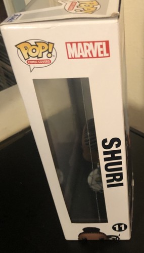 Funko Marvel POP! Comic Covers Shuri Exclusive Vinyl Figure #11 New - Picture 2 of 11