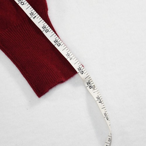 Vintage Alan Paine Sweater (38) 100% Cashmere Red England EUC 1960's - Picture 12 of 12