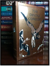 Dante's The Divine Comedy Illustrated by Gustave Dore New Leather Bound Hardback