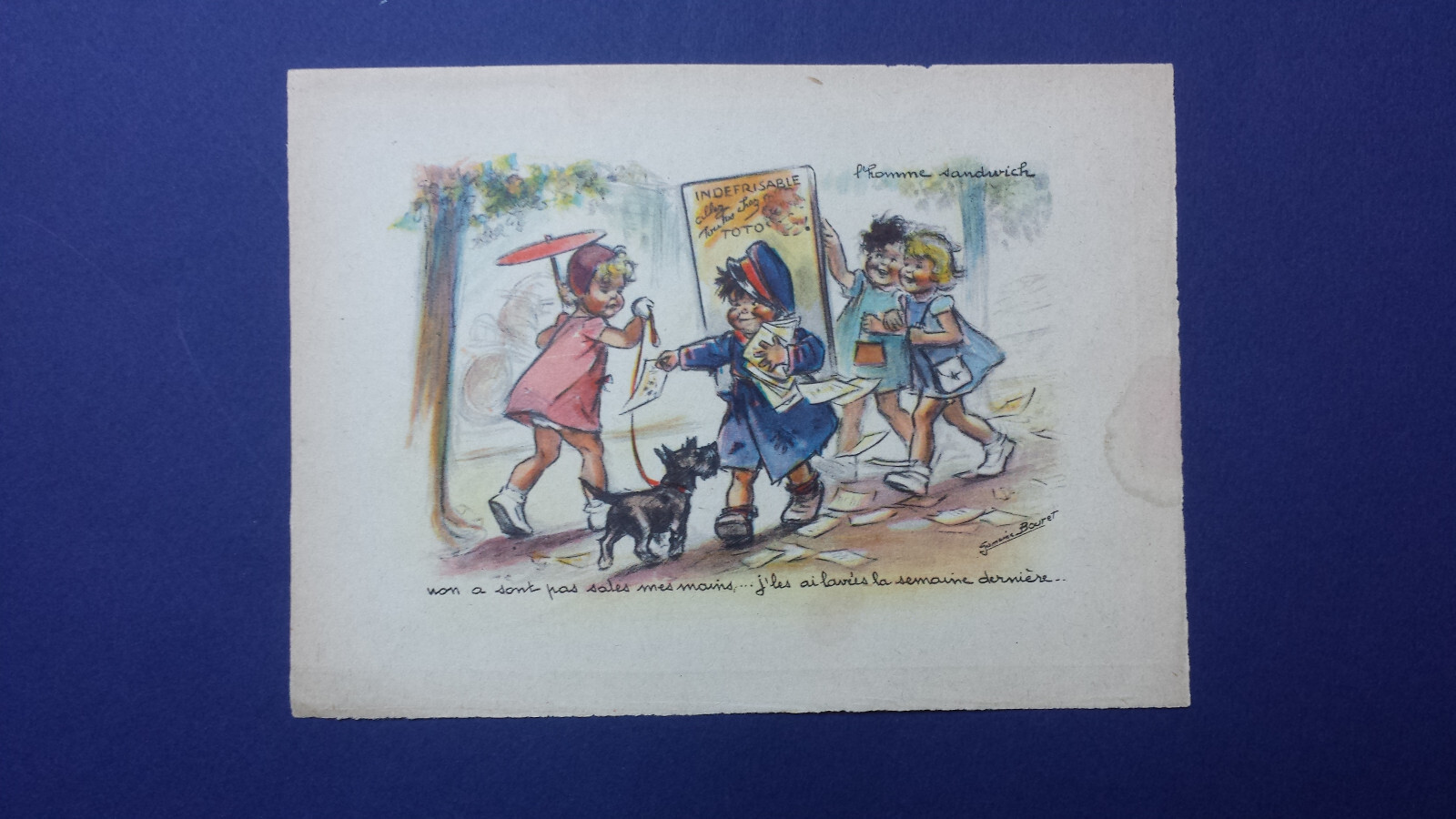 Comment Reconnaître Un Authentique Germaine Bouret GERMAINE BOURET GRAVURE AUTHENTIQUE | eBay