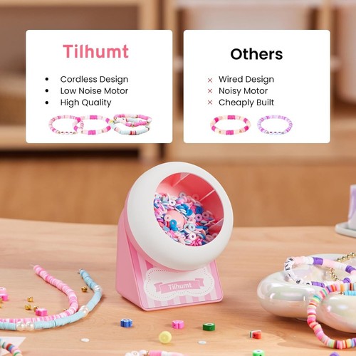Efficient Cordless Electric Bead Spinner - Ideal Jewelry Maker & Creative Gift - Picture 6 of 9