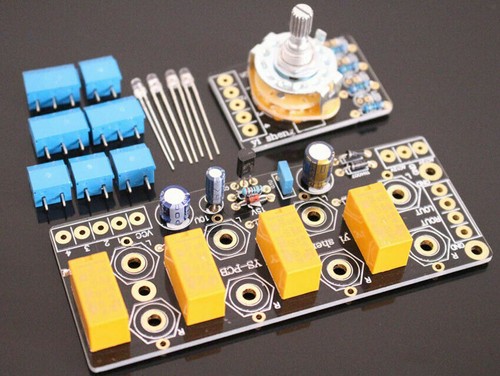 Signal selection switch board audio source signal switching relay switching band - Picture 1 of 3