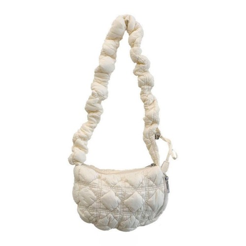 Bolso Bandolera de Hombro HZ-20012 Para Mujer Acolchado Plisado Puffer Nylon - Imagen 28 de 31