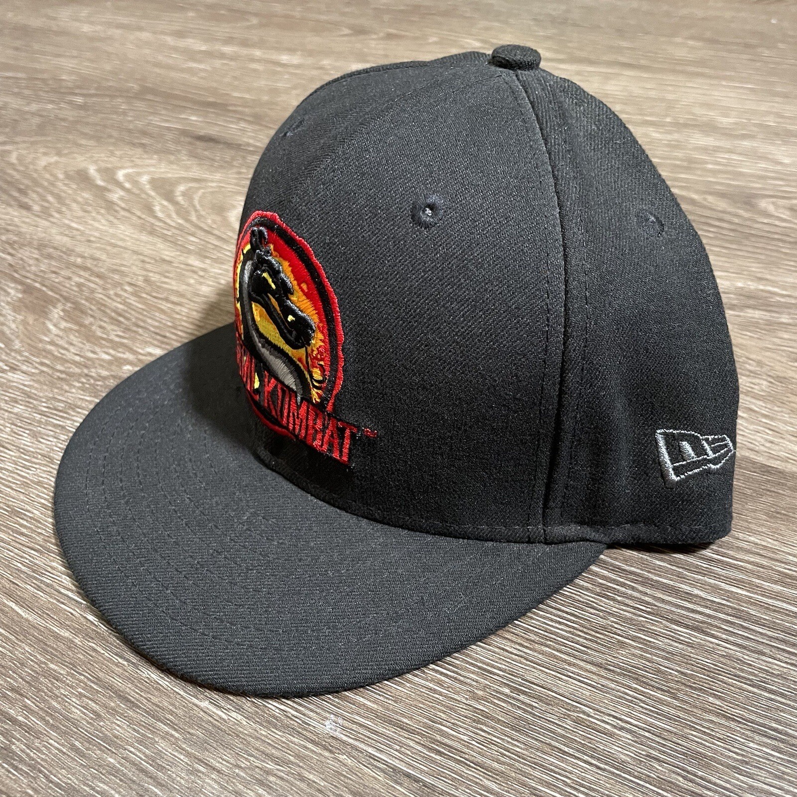 New Era X Mortal Kombat Hat Black Snapback Cap Mi… - image 3